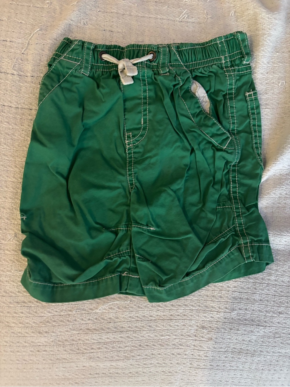 The Children's Place Green Boys' Cargo Style Shorts 18 months